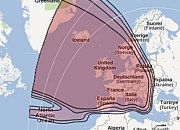 Astra 1N footprint