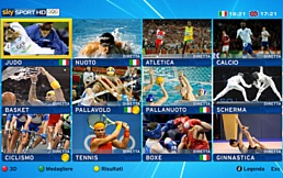 Mosaico interattivo  SKY